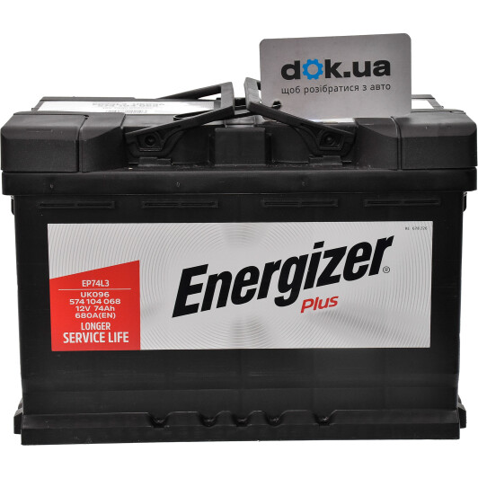 Аккумулятор Energizer 6 CT-74-R Plus 574104068