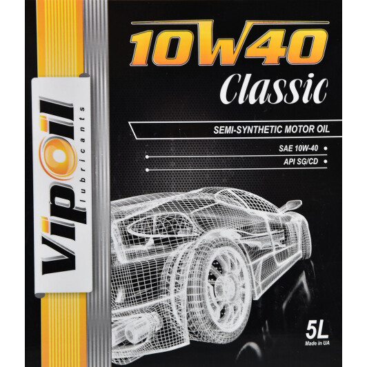 Моторное масло VIPOIL Classic 10W-40 5 л на Fiat Idea