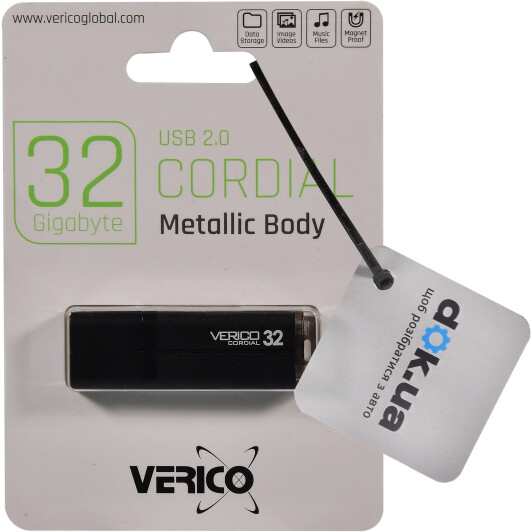 Флешка Verico Cordial 32 ГБ