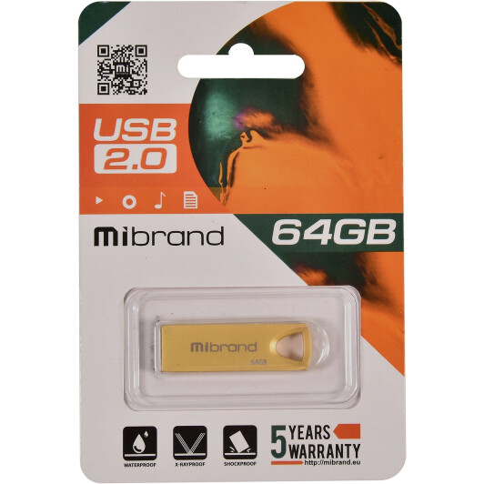 Флешка Mibrand Taipan 64 ГБ