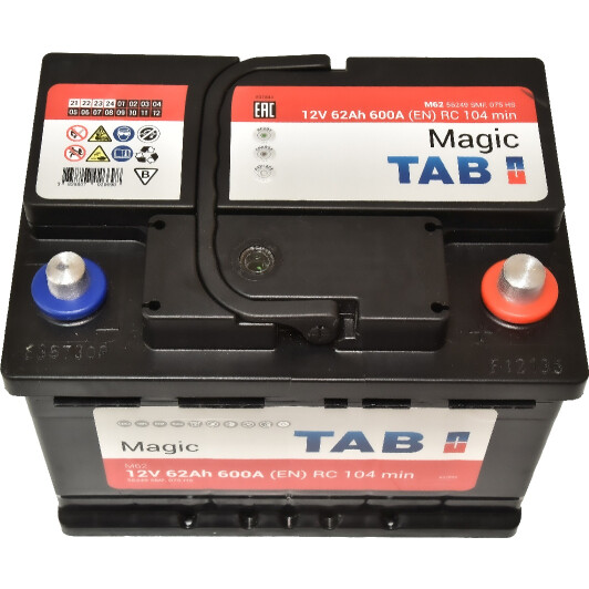 Акумулятор TAB 6 CT-62-R Magic 189063