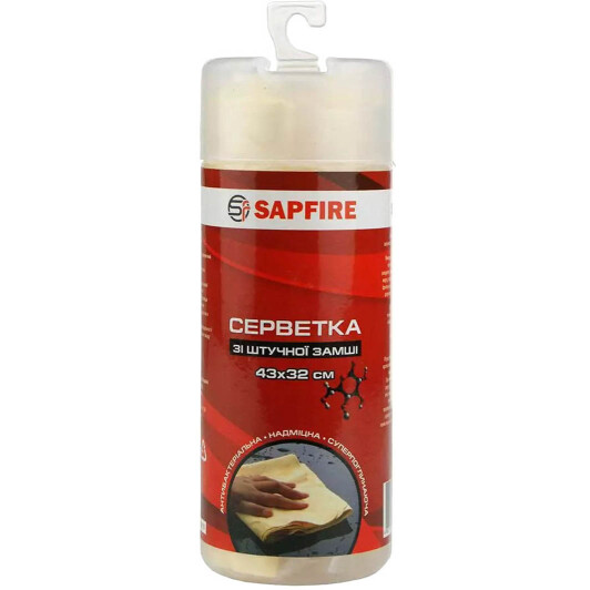 Салфетка Sapfire 400151 искусственная замша 43х32 см