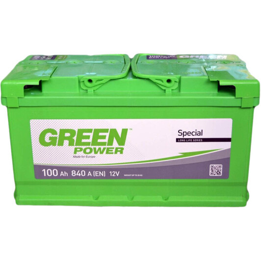 Аккумулятор Green Power 6 CT-100-L Special 22430