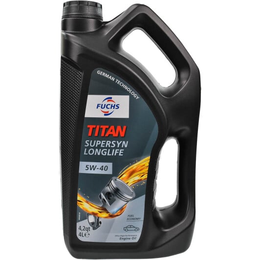 Моторное масло Fuchs Titan Supersyn Long Life 5W-40 4 л на Citroen C2