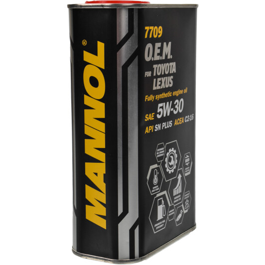 Моторное масло Mannol O.E.M. For Toyota Lexus (Metal) 5W-30 1 л на Renault Sandero