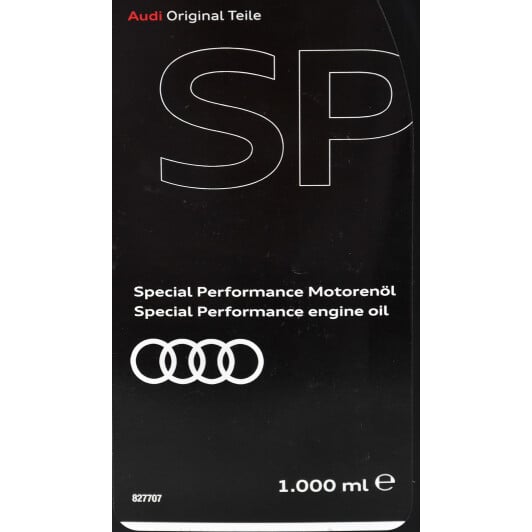 Моторное масло VAG Special Perfomance 0W-40 1 л на Opel Agila