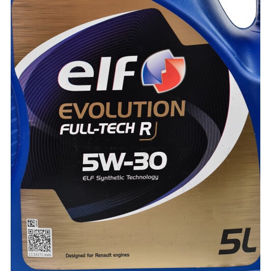 Моторное масло Elf Evolution Full-Tech R 5W-30 5 л на Suzuki Celerio