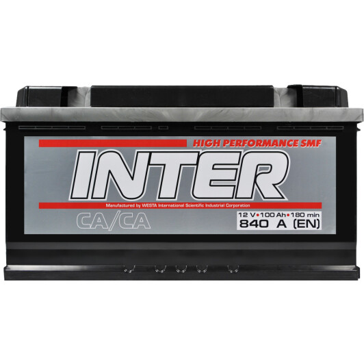 Акумулятор Inter 6 CT-100-L High Performance SMF INTER31