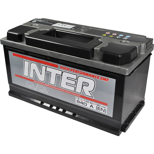 Аккумулятор Inter 6 CT-100-L High Performance SMF INTER31