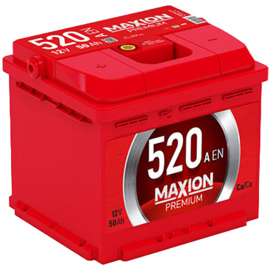 Акумулятор Maxion 6 CT-50-L Premium 5506702210