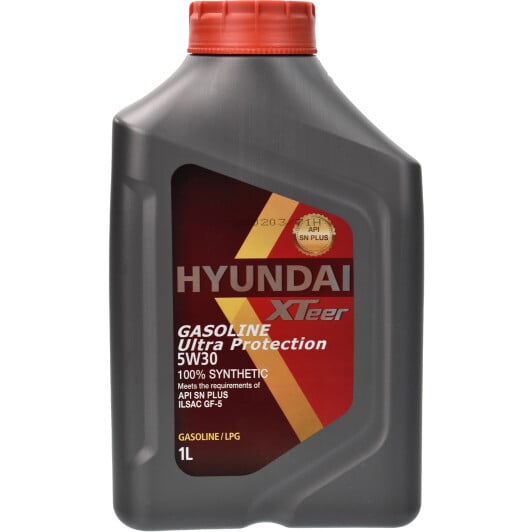 Моторна олива Hyundai XTeer Gasoline Ultra Protection 5W-30 1 л на Hyundai i40