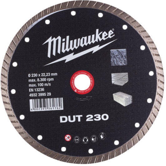 Круг відрізний Milwaukee DUT 4932399529 230 мм