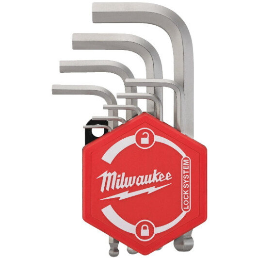 Набор ключей шестигранных Milwaukee 4932478621 1,5-10 мм с шарообразным наконечником 9 шт