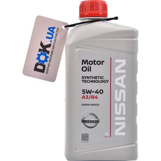 Моторное масло Nissan A3/B4 5W-40 1 л на Honda S2000