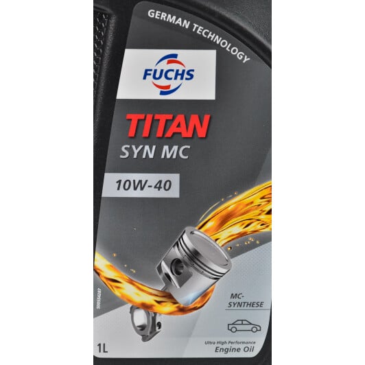 Моторное масло Fuchs Titan Syn MC 10W-40 1 л на Seat Cordoba