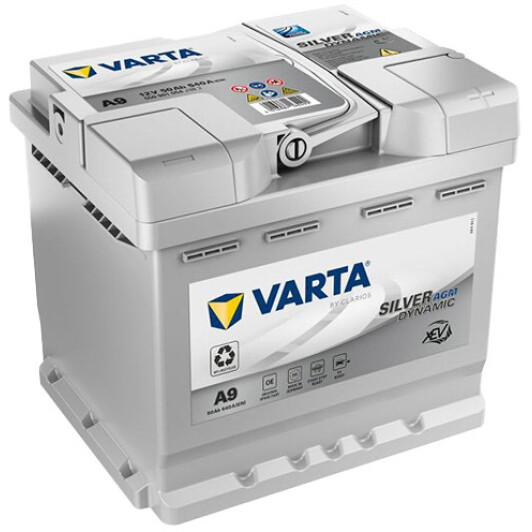 Акумулятор Varta 6 CT-50-R Silver Dynamic AGM 550901054