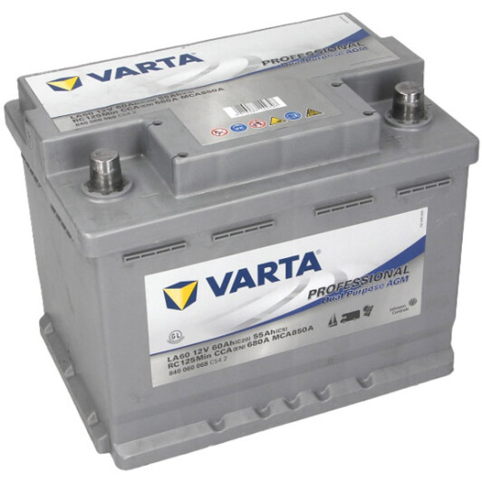 Тяговый аккумулятор Varta Professional Dual Purpose VA840060068 60 Ач 12 В