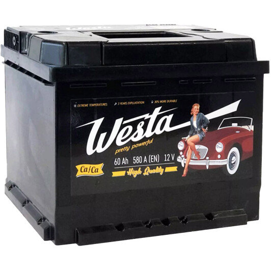 Аккумулятор Westa 6 CT-60-R Pretty Powerful WST600