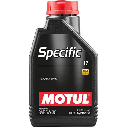 Моторное масло Motul Specific 17 5W-30 1 л на Dodge Charger