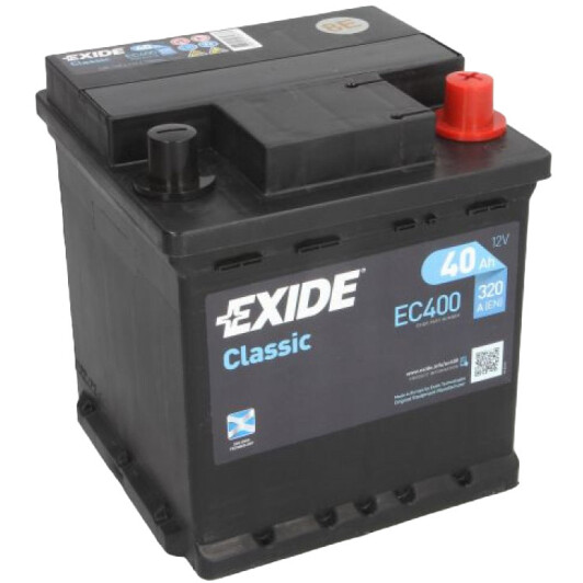 Аккумулятор Exide 6 CT-40-R Classic EC400