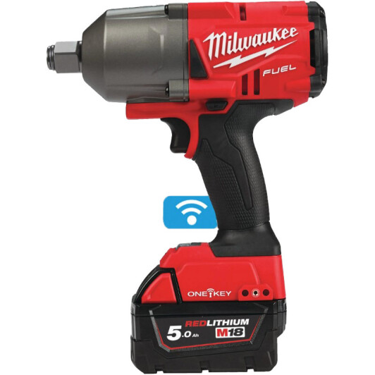 Гайковерт аккумуляторный Milwaukee M18 ONEFHIWF34-502X (2 аккумулятора + ЗУ + чехол)