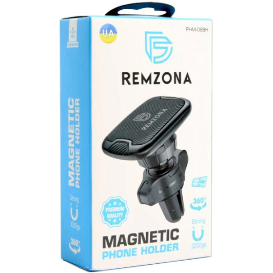 Тримач для телефона Remzona PHM-06BK 6934267421343