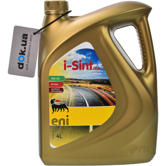 Моторное масло Eni I-Sint MS 5W-40 4 л на Opel Tigra