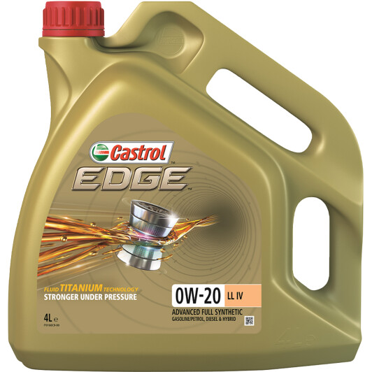 Моторна олива Castrol EDGE LL 0W-20 4 л на Honda CR-Z