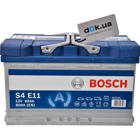 Аккумулятор Bosch 6 CT-80-R S4 EFB 0092S4E111