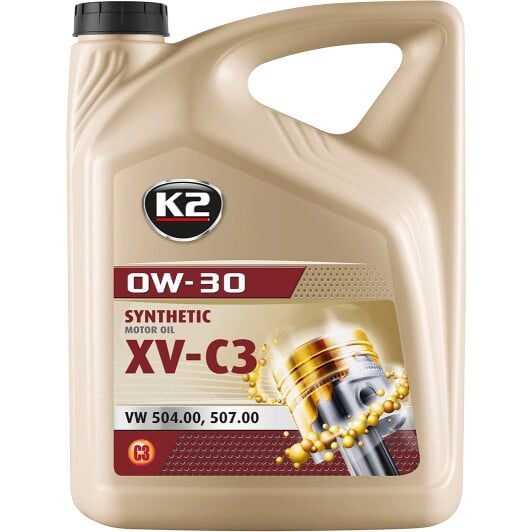 Моторна олива K2 XV-C3 0W-30 5 л на Iveco Daily II