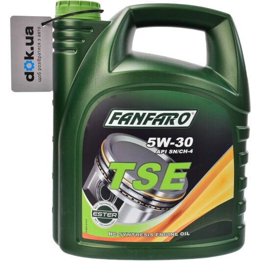 Моторное масло Fanfaro TSE 5W-30 5 л на Toyota Carina