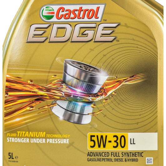 Моторное масло Castrol EDGE LL 5W-30 5 л на Honda Jazz
