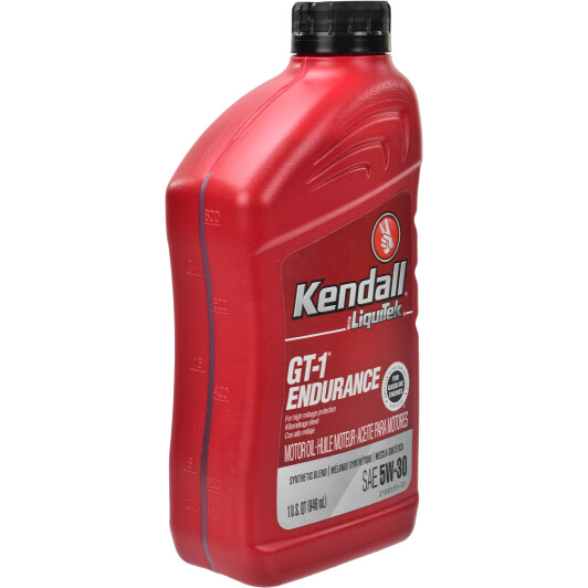 Моторна олива Kendall GT-1 Endurance with Liquid Titanium 5W-30 на Infiniti EX