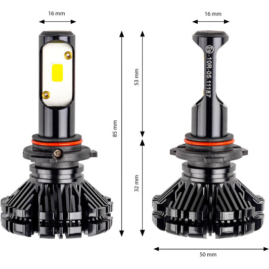 Автолампа Amio CX HB4 P22d 30 W 01079