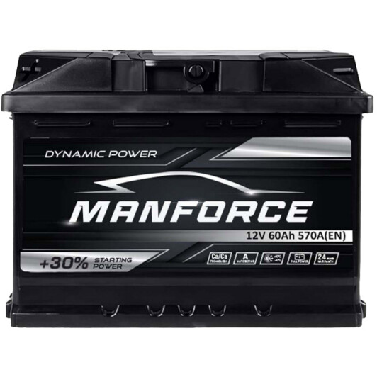 Акумулятор MANFORСE 6 CT-60-L Dynamic Power 5552387