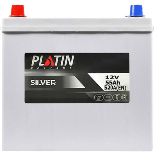 Аккумулятор Platin 6 CT-55-L Silver 5502420