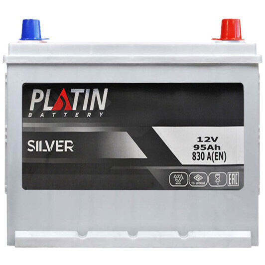 Акумулятор Platin 6 CT-95-R Silver Asia 5902256