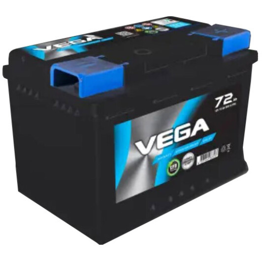 Аккумулятор VEGA 6 CT-72-R EFB VL307210B13