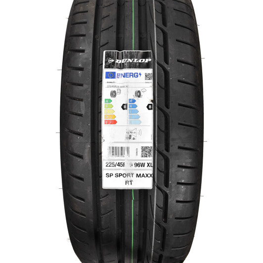 Шина Dunlop Sport Maxx RT 225/45 R19 96W MFS XL Германия, 2022 г. Германия, 2022 г.