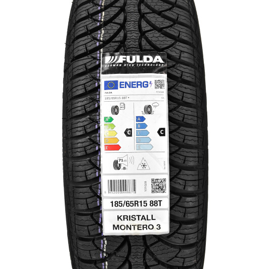 Шина Fulda Kristall Montero 3 185/65 R15 88T