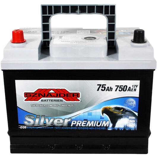 Акумулятор SZNAJDER 6 CT-75-L Silver Premium 57552