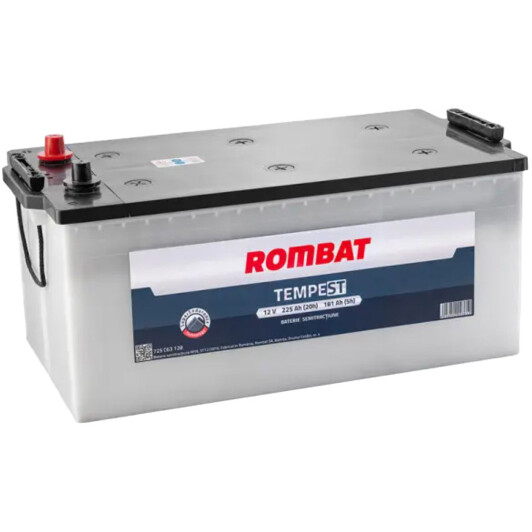 Аккумулятор Rombat 6 CT-225-L Tempest STM6725