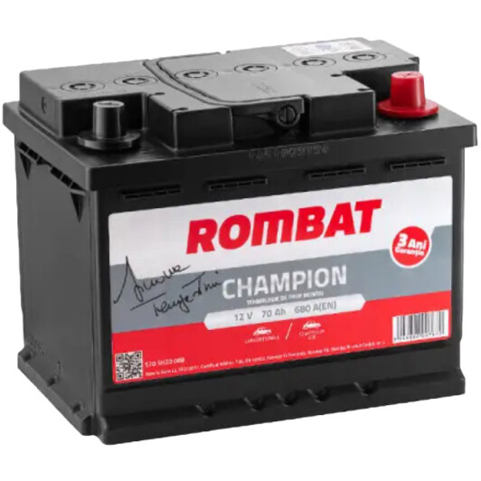 Акумулятор Rombat 6 CT-70-R Champion FC270