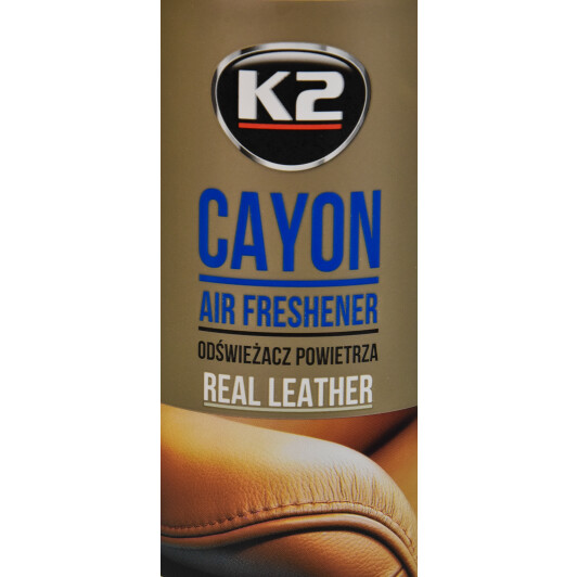 Ароматизатор K2 Deocar Real Leather 250 мл