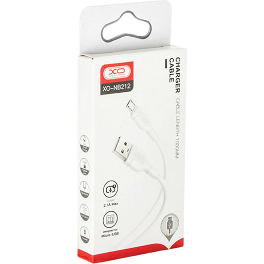 Кабель XO XO-NB212M-WH USB - Micro USB 1 м