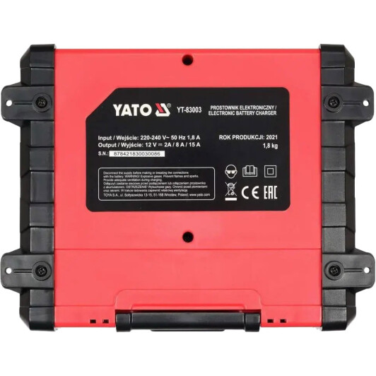Зарядное устройство Yato YT-83003