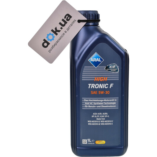 Масло Aral HighTronic F 5W-30 для Chrysler 300C 1 л на Chrysler 300C