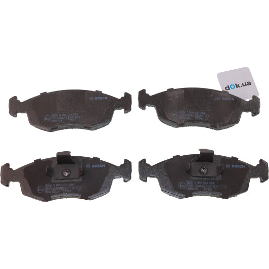 0 986 424 554 Bosch Гальмівні колодки