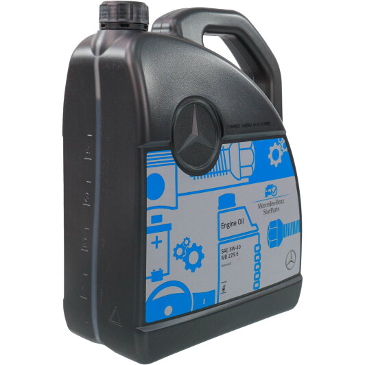 Масло Mercedes-Benz MB 229.5 5W-40 5 л на Porsche Cayenne