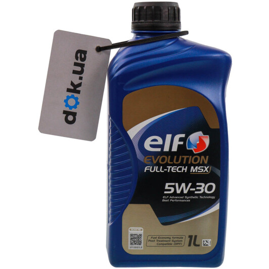 Масло Elf Evolution Full-Tech MSX 5W-30 для Porsche Cayenne 1 л на Porsche Cayenne